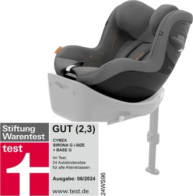 Produktbild von Cybex Kindersitz Sirona G i-Size Lava Grey (Comfort)
