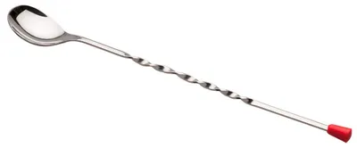 Rührlöffel aus Stahl, 28 cm, 12 Stück