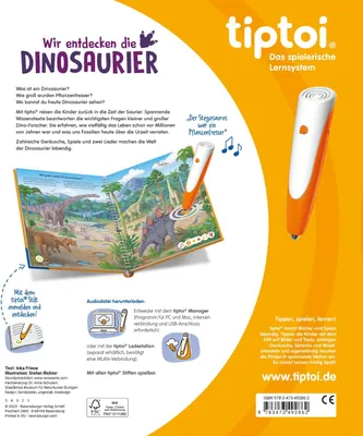 Produktbild von tiptoi® Wir entdecken die Dinosaurier, Dinosaurier-Buch ab 4 Jahre