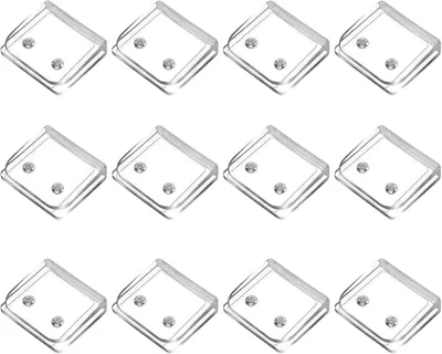 Produktbild von Duschvorhang Clips, 12 Stück transparente Halter für das Badezimmer