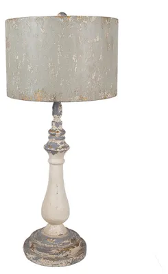 Immagine prodotto di Lampada da tavolo Clayre & Eef Ø 33x75 cm Ferro beige