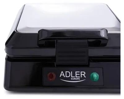 Produktbild von Adler AD 3036 Waffeleisen 4 Waffel(n) Schwarz