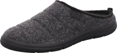 Produktbild von Rohde Herren Pantoffel Filz Hausschuh Warmfutter lose Einlagen H.Olbia 2620, Größe:45 EU, Farbe:Grau