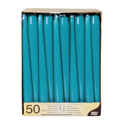 Produktbild von Papstar 81764, Rund, Türkis, 7 h, 50 Stück(e)