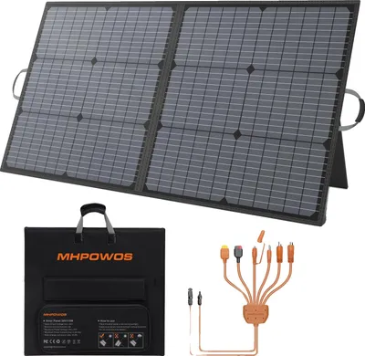 Image de Panneau solaire, portable et pliable, haute efficacité, panneau solaire 110W