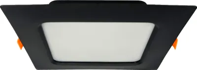 Image de Luminaire LED encastré ALEXIS-SQ 18W 1660lm IP20 CCT carré noir | HOROZ