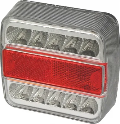 Produktbild von Carpoint Carpoint Rücklicht mit 5 Funktionen 12 Volt Led 108 X 98 Mm