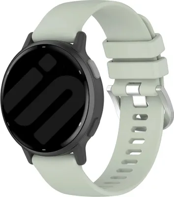 Produktbild von Strap-it Smartwatch Silikon Classic Armband – passend für Garmin Vivoactive 4 (45mm) / Venu 2 / Venu 3 / Forerunner 255 / Forerunner 265 – hellgrün