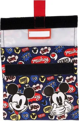 Produktbild von Mickey Mouse, Wiederverwendbare Kinder-Lunchtasche mit Klettverschluss, Blau