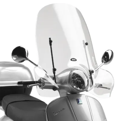 Produktbild von GiVi Windschild transparent, 515 mm hoch, 695 mm breit