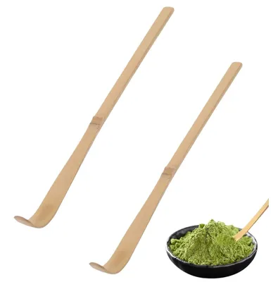 Bambus-Matcha-Teelöffel, 2 Stück, für Teezeremonie