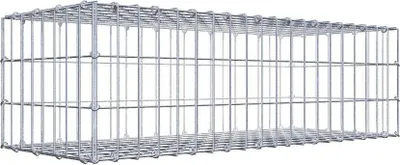 Obrázek produktu pro Gabion 100 cm x 30 cm x 40 cm (D x V x H), velikost ok 5 cm x 10 cm, C-kroužek