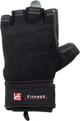Produktbild von Krf Pasadena Trainingshandschuhe Schwarz M Schwarz M