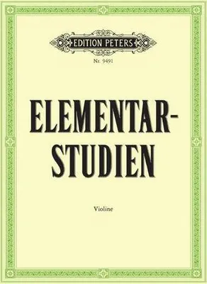 Produktbild von Elementarstudienfür Violine