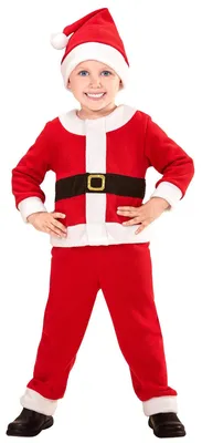 Obrázok produktu pre Omgoods - Kostým Santa Clausa pre deti, ideálny na Vianoce