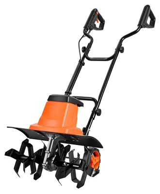 Produktbild von Elektro-Bodenhacke - Motorhacke, Gartenfräse & Kultivator - Leistung 1500 W - Arbeitsbreite 45 cm - Arbeitstiefe bis 22 cm - Stahlzinken - Klappbarer Führungsholm
