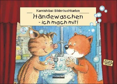 Produktbild von HÄNDEWASCHEN - ICH MACH MIT! 11 Kamishibai-Bilderbuchkarten