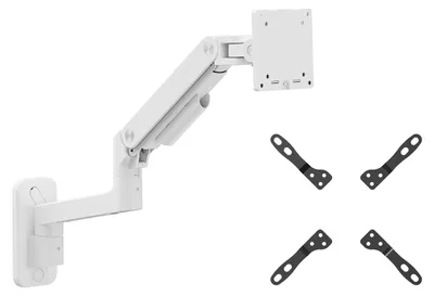 Zdjęcie produktu dla Equip 650140, 20 kg, 43,2 cm (17"), 124,5 cm (49"), 200 x 200 mm, Opcja regulacji wysokości, Biały