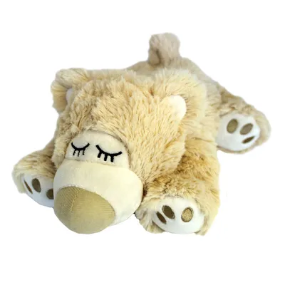 Zdjęcie produktu dla Warmies Sleepy Bear, beżowy, leżący