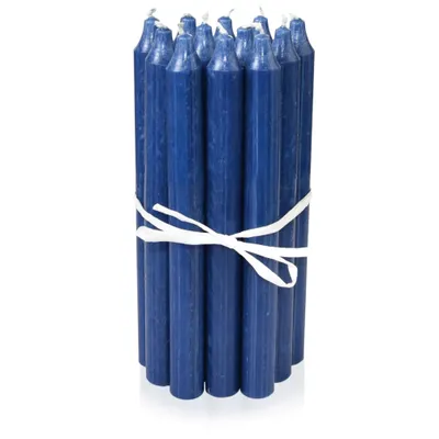 Produktbild von Dänische Premium Stabkerzen 12er Set, Leuchterkerzen, Tischkerzen, Tafelkerzen Farbe: Lavendel, Höhe: 18 cm