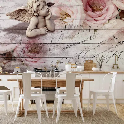 Produktbild von Vlies Fototapete - Angel and Calm 250x175 cm Blumen f-A-0313-a-a