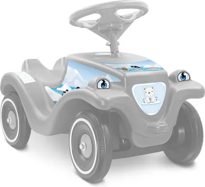 Produktbild von Design Sticker Set kompatibel mit BIG Bobby Car Classic – Selbstklebende Aufkleber für Spielauto, Kratzfest, Wasserfest, Matt R194-18