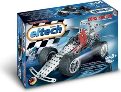 Produktbild von eitech Metallbaukasten 00092 - Rennwagen/Quad