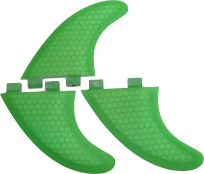 Produktbild von Grüne FCS Surfboard Fin Thruster Fins Surfen (G7)