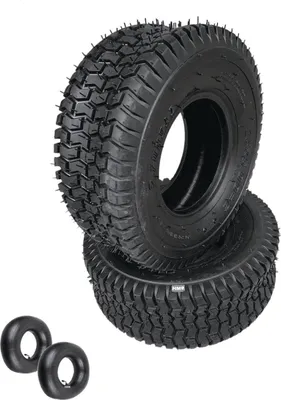 Obrázek produktu pro 2 x pneumatika + duše 13x5.00-6 2PR sekačka na trávu s posuvným sedadlem sněhová fréza Mini Quad HMParts