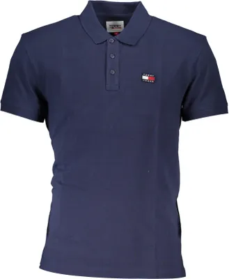 Produktbild von TOMMY HILFIGER Polo Herren Textil Blau SF18661 - Größe: S