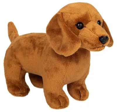 Produktbild von Teddy Hermann Hund Dackel 21 cm hellbraun Plüschhund