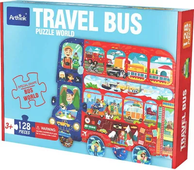 Zdjęcie produktu dla Lernpuzzle - BUS - 128 el.