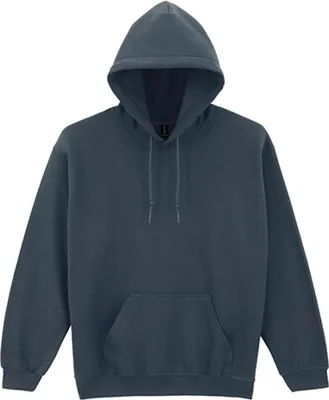 Produktbild von Gildan 18500 | Heavy Blend Hooded Sweatshirt / Kapuzenpullover - Farbe: Dark Heather - Größe: XL