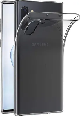 Zdjęcie produktu dla Etui na Samsung Galaxy NOTE 10 - Przezroczyste etui na telefon komórkowy Odporne na zarysowania etui ochronne Ultra Thin Phonillico®