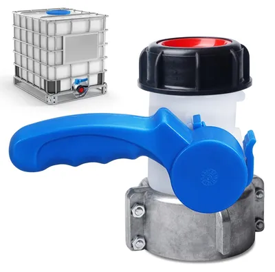 Productafbeelding van Solidchoice - Universele Adapter voor IBC Waterreservoir met Plugafsluiter