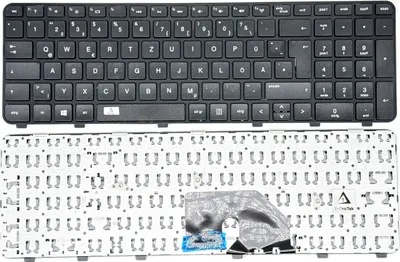 Image de FRANÇAIS - Clavier noir avec cadre compatible avec HP Pavilion DV6-6000