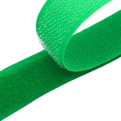 4m Klettband zum Nähen grün 151