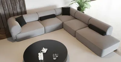 Obrázok produktu pre Rohová pohovka v modernom štýlovom dizajne do útulnej obývačky