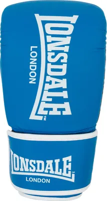 Image de Gants de sac de boxe en similicuir BARLEY Blue/White S Lonsdale