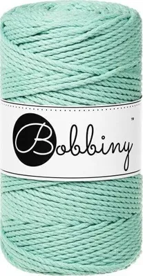 Immagine prodotto di Bobine di corda per macramè 3PLY da 3 mm, 100 m, colore Jelly Mint