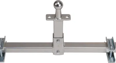 Zdjęcie produktu dla Twinny Load zaczep do przyczepy kempingowej niski 34 cm srebrny