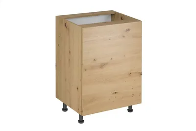 Produktbild von Küchenunterschrank 60 cm ohne Arbeitsplatte küchenmöbel, Langen D60 Artisan Eiche