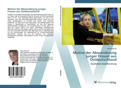 Produktbild von Motive der Abwanderung junger Frauen aus Ostdeutschland