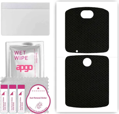 Produktbild von apgo Rückseite Schutzfolie, Skin, kompatibel mit Motorola Razr 5G, Hinten Displayschutzfolie aus Vinylfolie, kratzfest, einfache Montage - Matrix