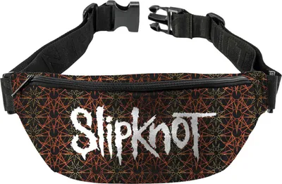 Produktbild von Slipknot - Bauchtasche, Pentagramm RO15225 (Einheitsgröße) (Schwarz)