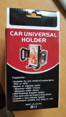 Produktbild von Halter KFZ f Fly für Smartphone 32-102mm