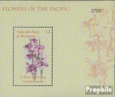 Produktbild von Briefmarken Mikronesien 2000 Mi Block68 (kompl.Ausg.) postfrisch Blumen