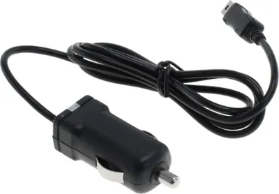 Produktbild von Premium Mini USB KFZ-Ladekabel 12V/24V mit TMC Antenne für Garmin Streetpilot 2610, 2720, 2820, i3, C310, C320, C330, C340 etrex Legend, etrex summit, etrex venture, etrex vista
