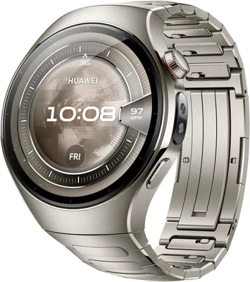 Produktbild von HUAWEI Watch 5 Smartwatch Damen Herren mit GPS SpO2 Health Sensor AMOLED Display 5ATM wasserdicht Fitnessuhr kompatibel Android iOS