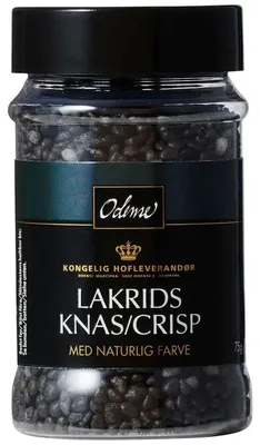 Produktbild von Odense Lakrids Knas/Crisp 75g - Lakritz Streusel